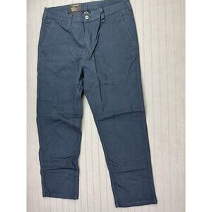 Colorado Clothing Size 38X32 Mens Canvas Pants Blue Stretch (Actual Inseam 30.5)